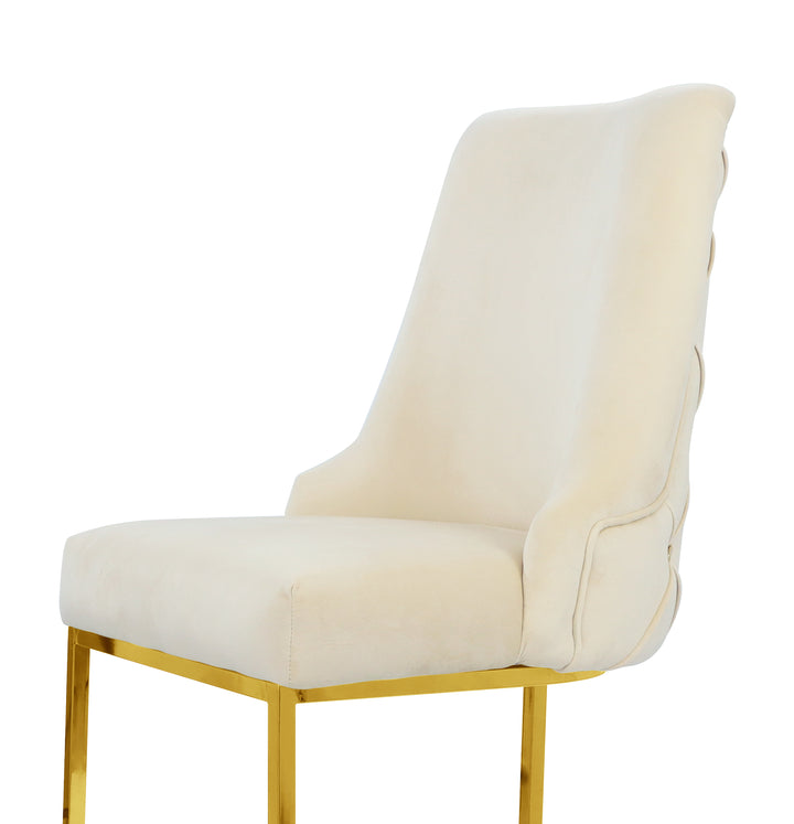 velvet dining chair