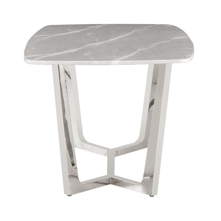 grey marble top dining table